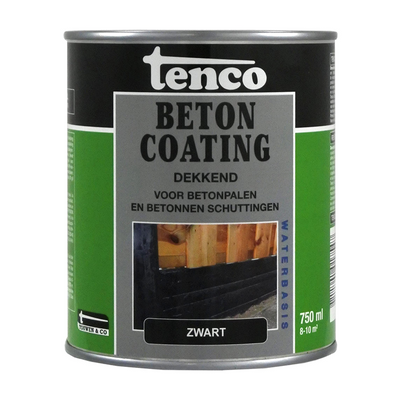 Tenco 1078320 - enduit béton noir opaque 0,75l | 1 pièce