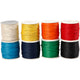 Cordon coton Creativ company, épaisseur 1 mm, différentes couleurs, 8x40 m 1 boîte