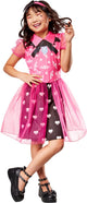 Rubis - robe dracula rose - filles (taille m)