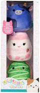Peluche Micromallows 6,5 cm paquet de 3 ingred, amélie daisuke