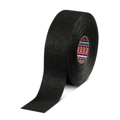 Ruban isolant Tesa tissé noir 19mm 25m