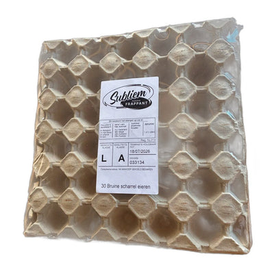Sublimes œufs frais fermiers l (30 pièces)