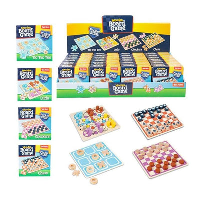 Toi-toys toi toys mini jeu de société en bois 8cm
