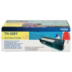 Cartouche de toner brother TN328y jaune