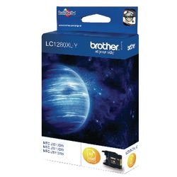 Cartouche d'encre brother lc1280xly jaune