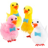 Canards Creativ company, h: 50 mm, rouge clair, blanc, jaune, 4 pièces 1 boîte