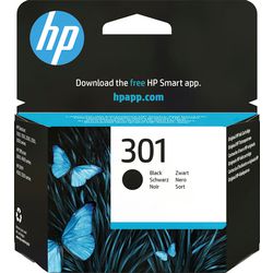 Cartouche d'encre Hewlett Packard HP 301 noire
