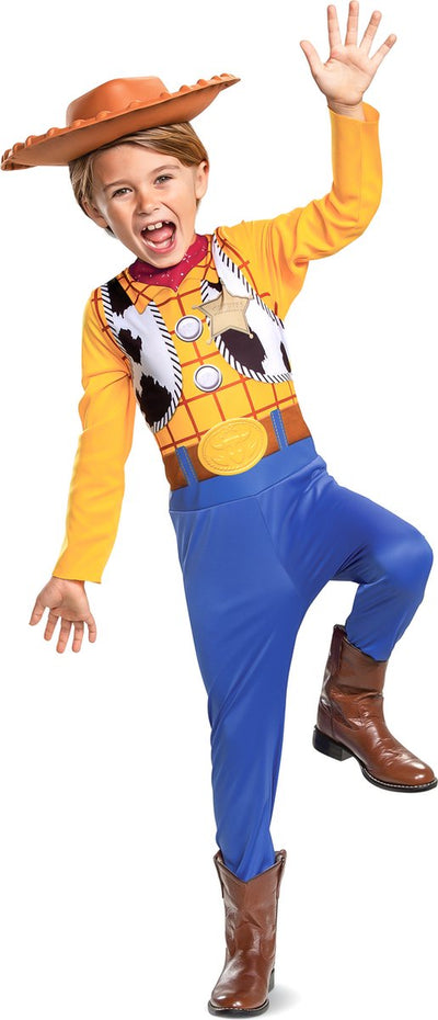 Déguisement Disney - Toy Story 4, Woody Classic, taille m (7-8 ans), garçons