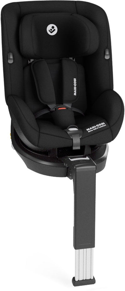 Maxi-cosi mica 360s confort - 0 à 4 ans - rotation flexispin - harnais facile - noir authentique