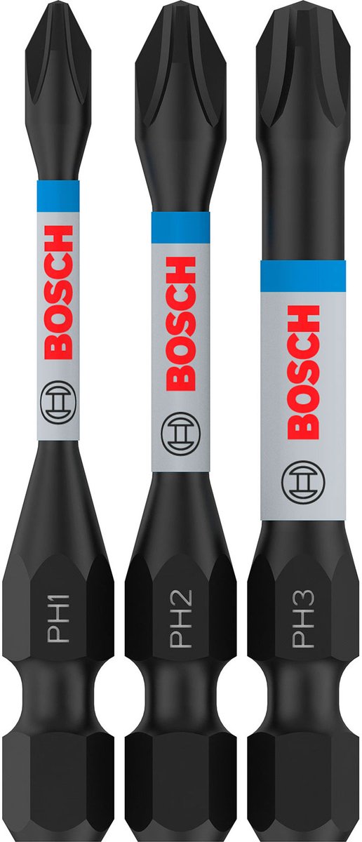 Bosch - embout à vis contrôle d'impact ph1 2 3 50mm