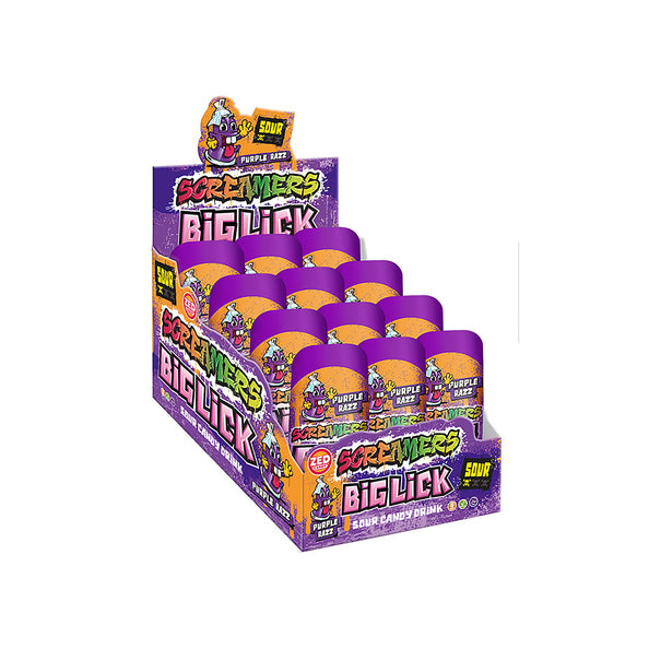 Zed candy screamers big lick violet (12x 60ml)