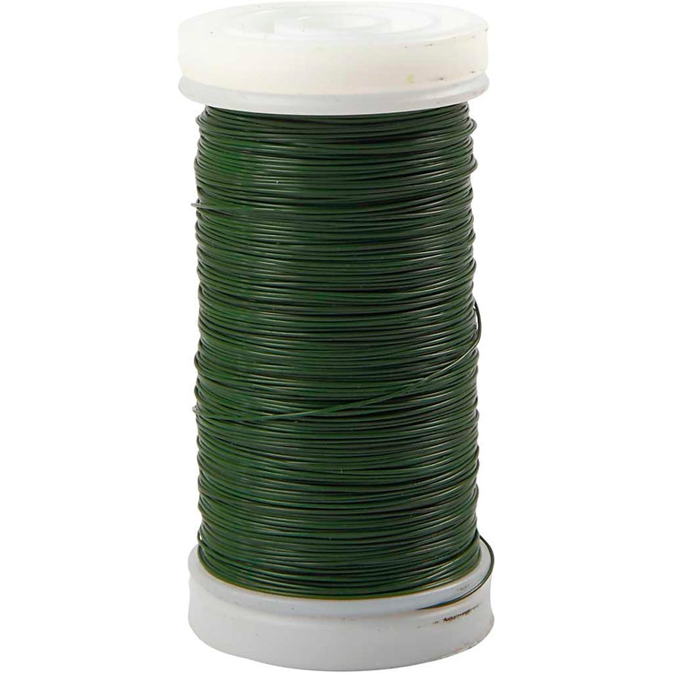 Fil floral Creativ company, épaisseur 0,31 mm, 100 gr, vert, 160 m 1 rouleau