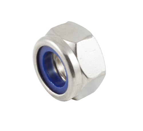 Écrou de blocage m4 d985 acier inoxydable a4 | 200 pièces