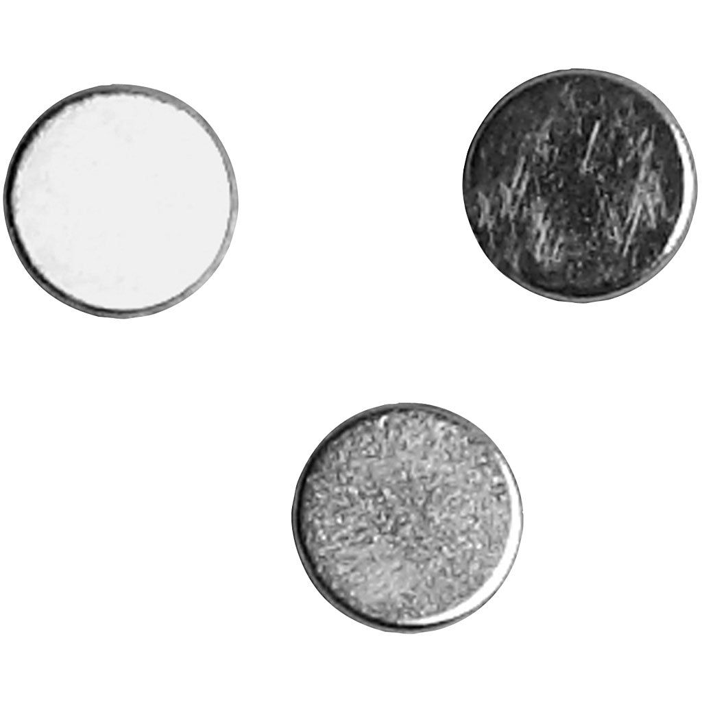 Creativ company aimants puissants « ndfeb », d 5 mm, épaisseur 2 mm, 10 pièces 1 boîte
