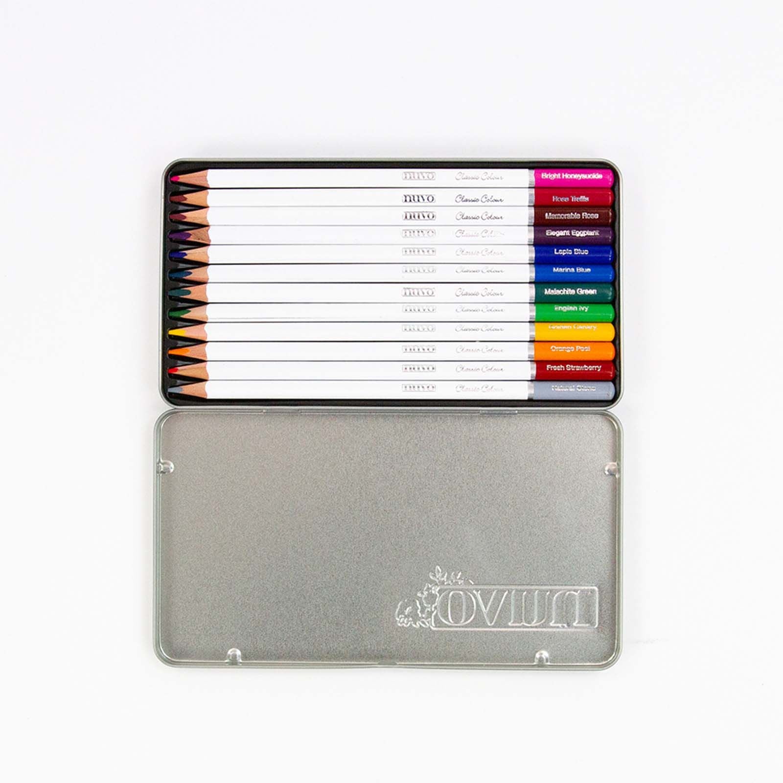 Tonic studios • crayons de couleur classiques tons moyens élémentaires