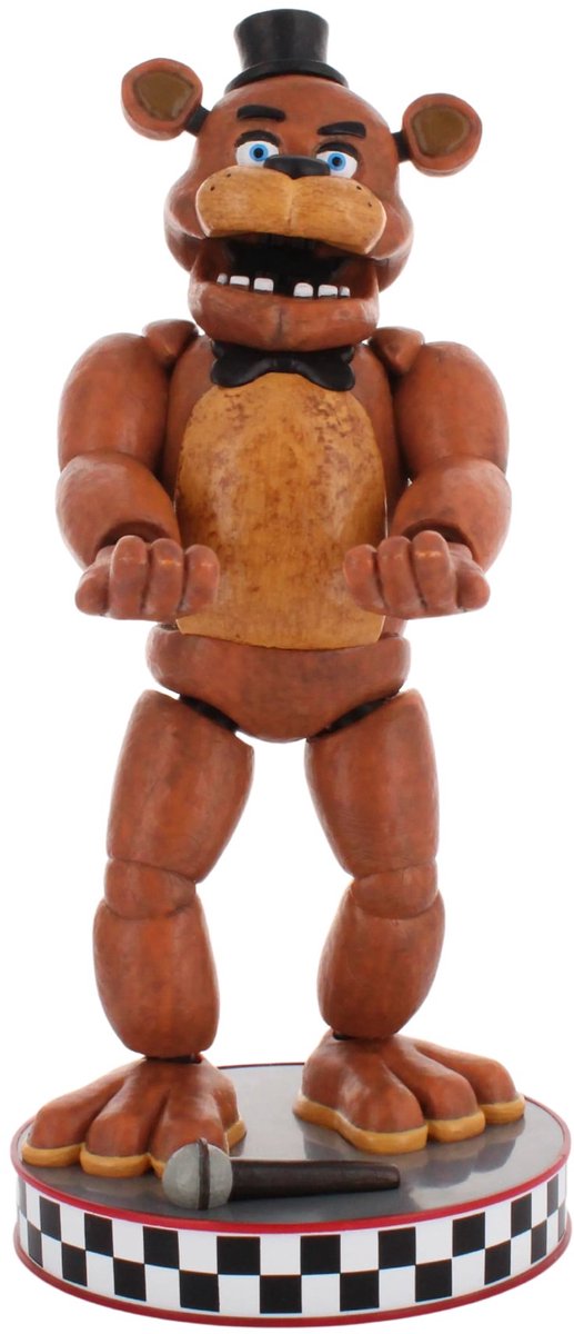 Cableguys cinq nuits chez Freddy's - support de figurine pour téléphone | contrôleur | étui de chargement (attaches-câbles d'origine)