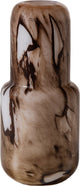 Vase Woood Monika - fait main - verre - marron - 36x16x16