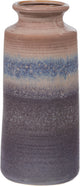Vase décennies Woood xl ø17 cm - céramique - gris bleu - 38x17x17 cm