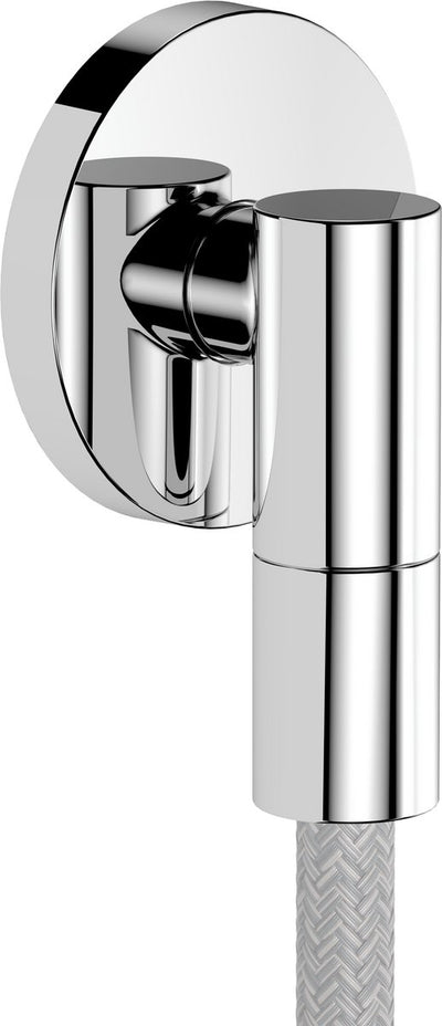 Hansgrohe fixfit fine s coude de raccordement mural sans clapet anti-retour chromé