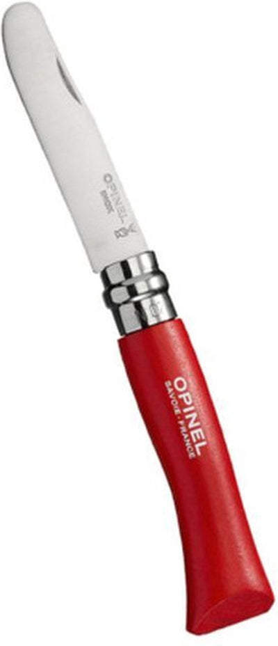 Opinel no. Couteau de poche 07 mon premier - acier inoxydable - rouge
