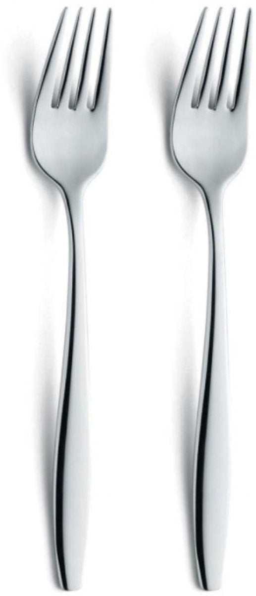 Amefa Florence - Set de fourchettes de table 2 pièces - brillant - couleur argent