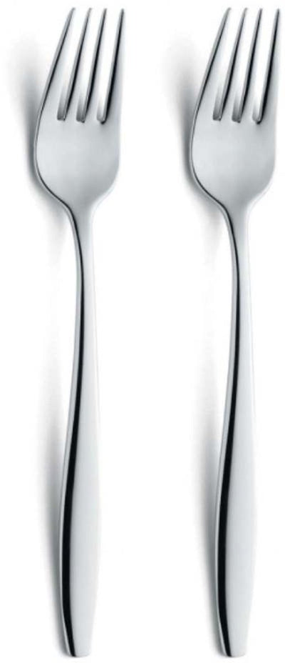 Amefa Florence - Set de fourchettes de table 2 pièces - brillant - couleur argent
