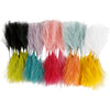 Plumes artificielles Creativ company, l: 15 cm, l: 8 cm, différentes couleurs, boîte 10x10 1 boîte