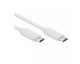 Câble USB-C blanc 1,20m