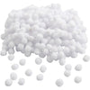 Pompons Creativ company, d 10 mm, blanc, 450 pièces 1 boîte