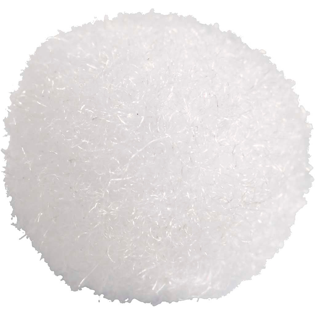 Pompons Creativ company, d 10 mm, blanc, 450 pièces 1 boîte