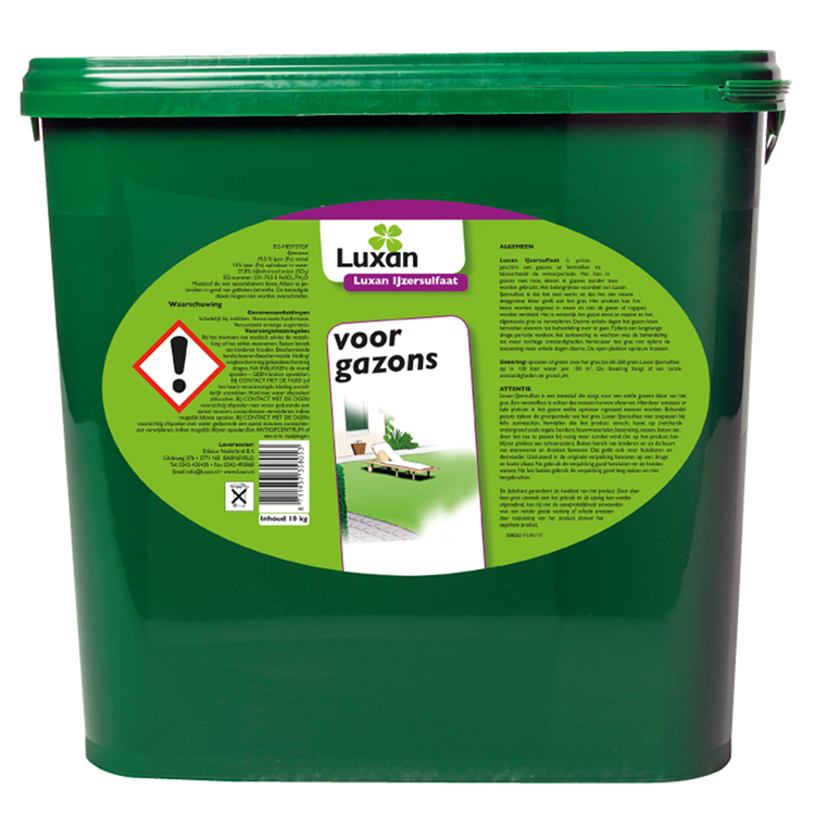 Luxan 1075180 - sulfate de fer 10kg | 1 pièce