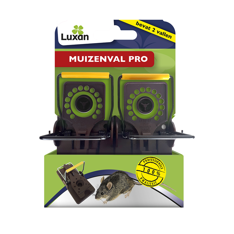 Luxan 1075222 - piège à souris pro 2 pcs | 1 pièce