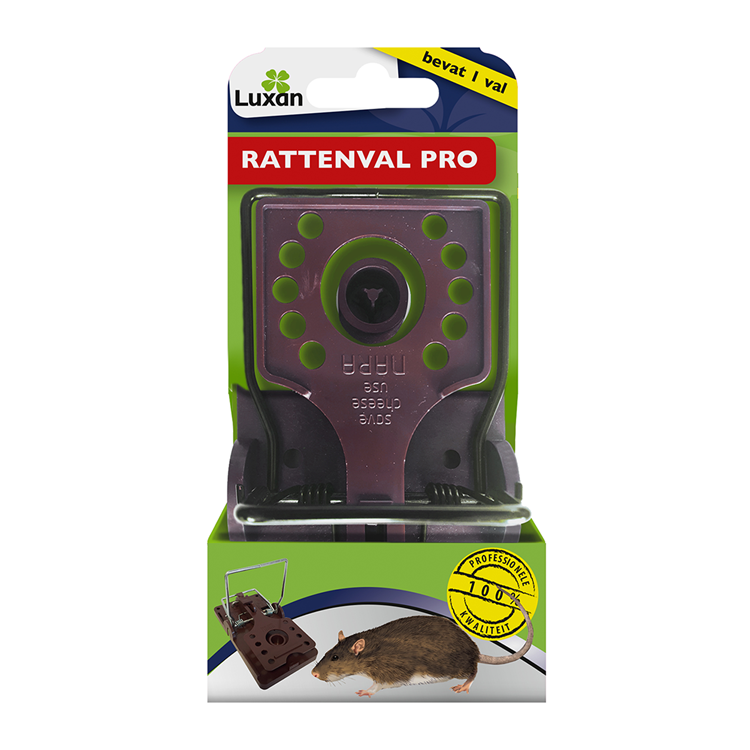 Luxan 1075225 - piège à rats pro 1 pièce | 1 pièce