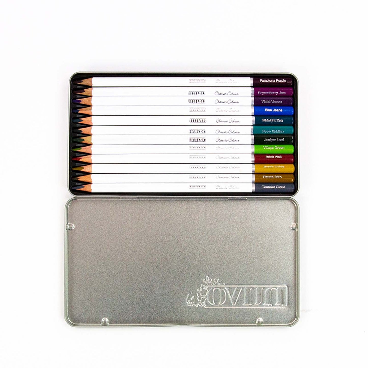 Tonic studios • crayons de couleur classiques ombres foncées