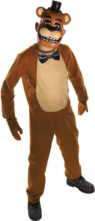 Rubies - costume de films d'horreur - costume freddy garçon - marron, blanc beige - taille 116 - halloween - déguisement
