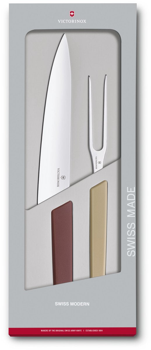 Victorinox Set de sculpture moderne suisse - 2 pièces - multicolore - acier inoxydable pp