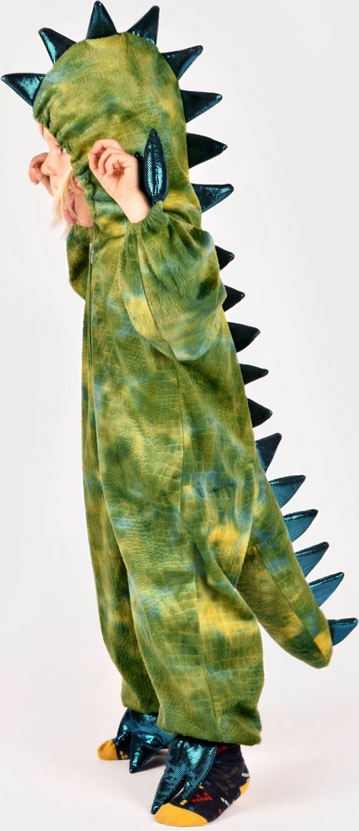 Costume de dinosaure Den goda fen - costume - 3-4 ans - vert