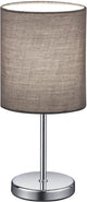 Rl live your light reality jerry - lampe de table - chrome - excl. 1x e14 4,9 w - interrupteur à cordon