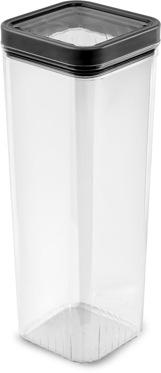 Bidon de rangement Curver Kara - 2,4l - 10,7x10,7x29,9cm - anthracite