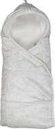 Lodger wrapper - couverture enveloppante pour siège auto - blanc - 0-9 mois - coupe-vent chaud - châle bébé