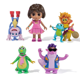 Pack-cadeau Dora 5 Figures