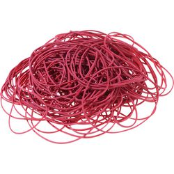 Elastiques office depot caoutchouc rouge