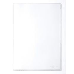 Dossiers en L durables premium a4 transparents