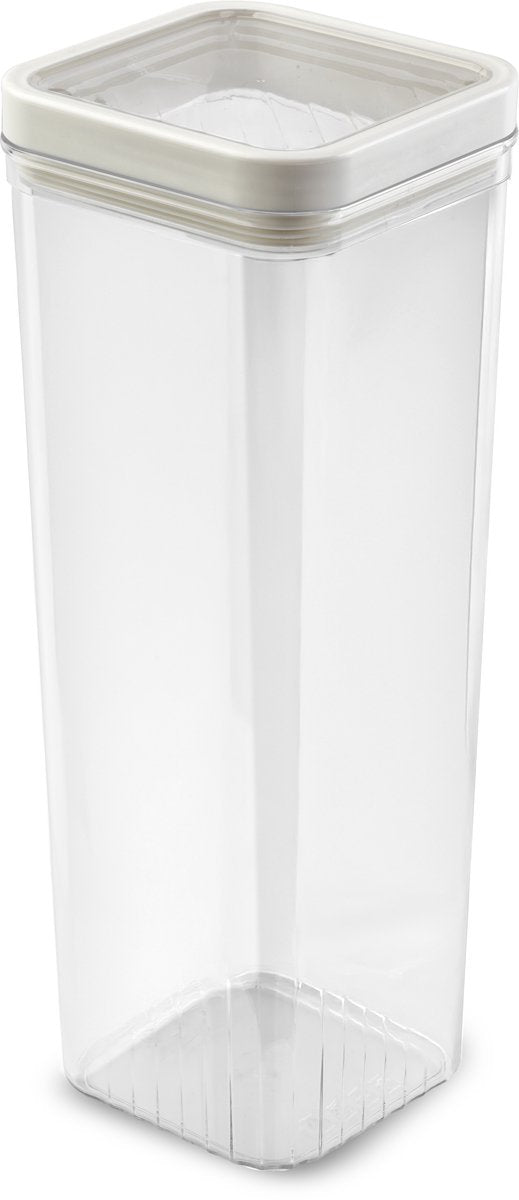 Bidon de rangement Curver Kara - 2,4l - 10,7x10,7x29,9cm - blanc