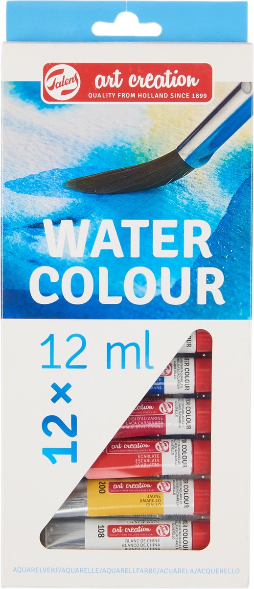 Talens Art Creation Aquarel Paint Set 12x12ml