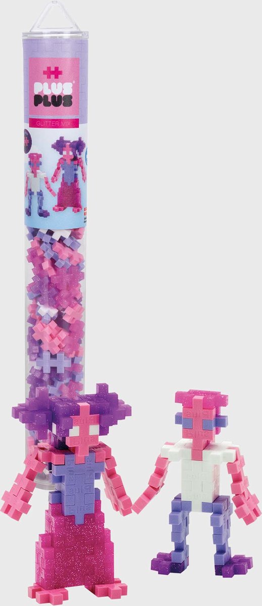 Plus plus tube paillettes plus-plus : 100 pièces (4244)