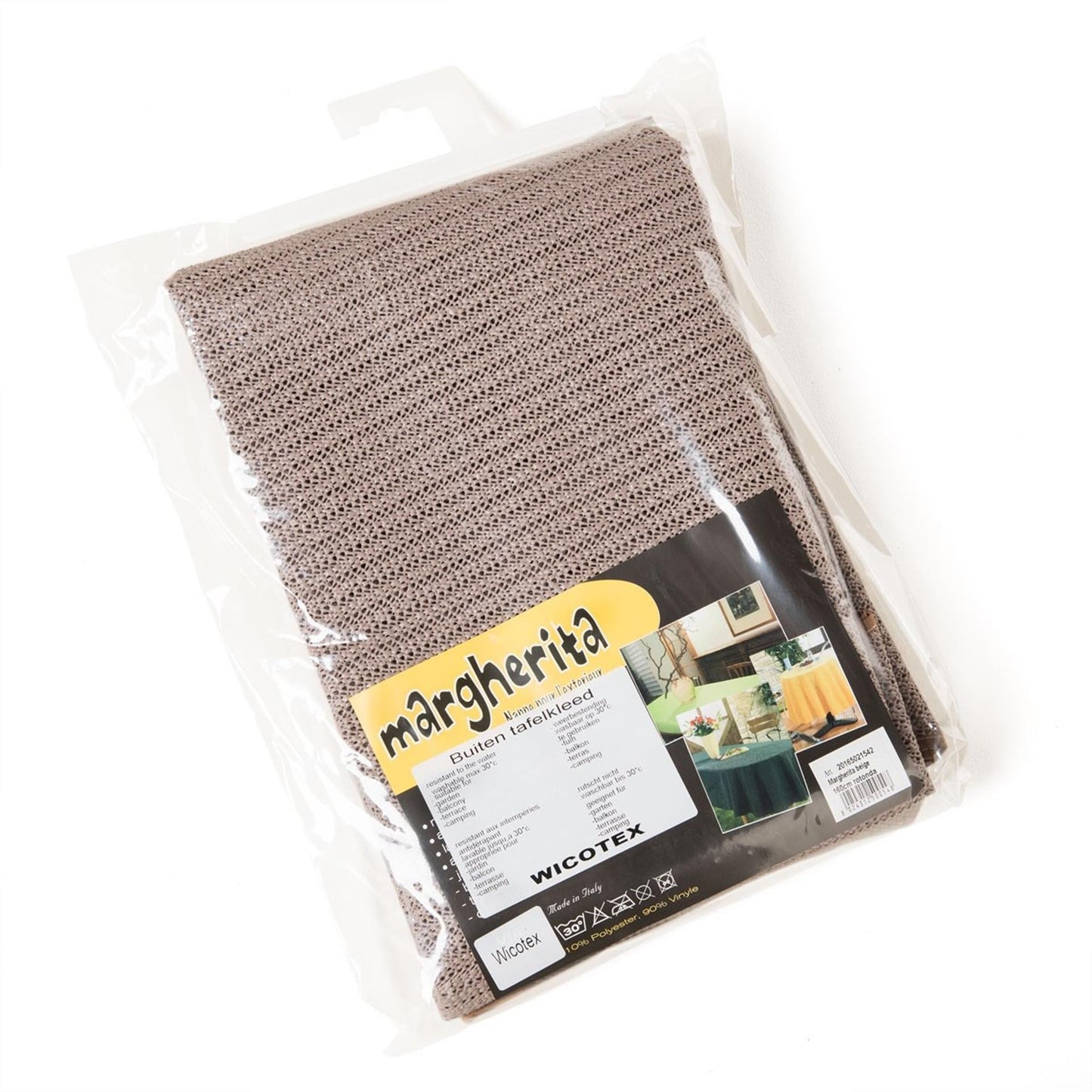 Wicotex nappe margherita 130x160 taupe