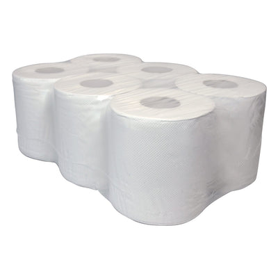 Papier de nettoyage Imp pr blanc rouleau 2 couches 150m x 21cm (6 rouleaux)