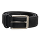 Factice 1070350 - ceinture double-d taille 115 cuir noir | 4 pièces
