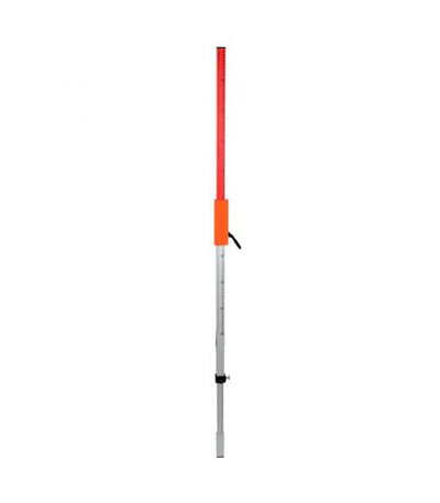 Mire de mesure laser en aluminium Levelfix avec support de mire réglable 2,4 m